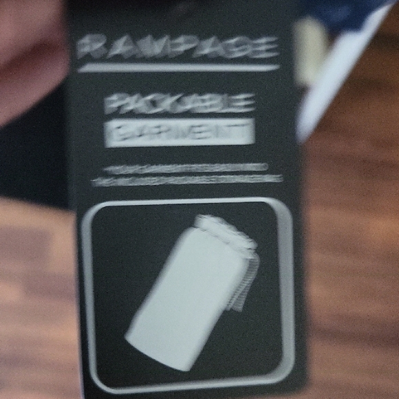 RAMPAGE Brand New Quilted Navy Puffer Lightweight Jacket Size Small - Picture 5 of 6